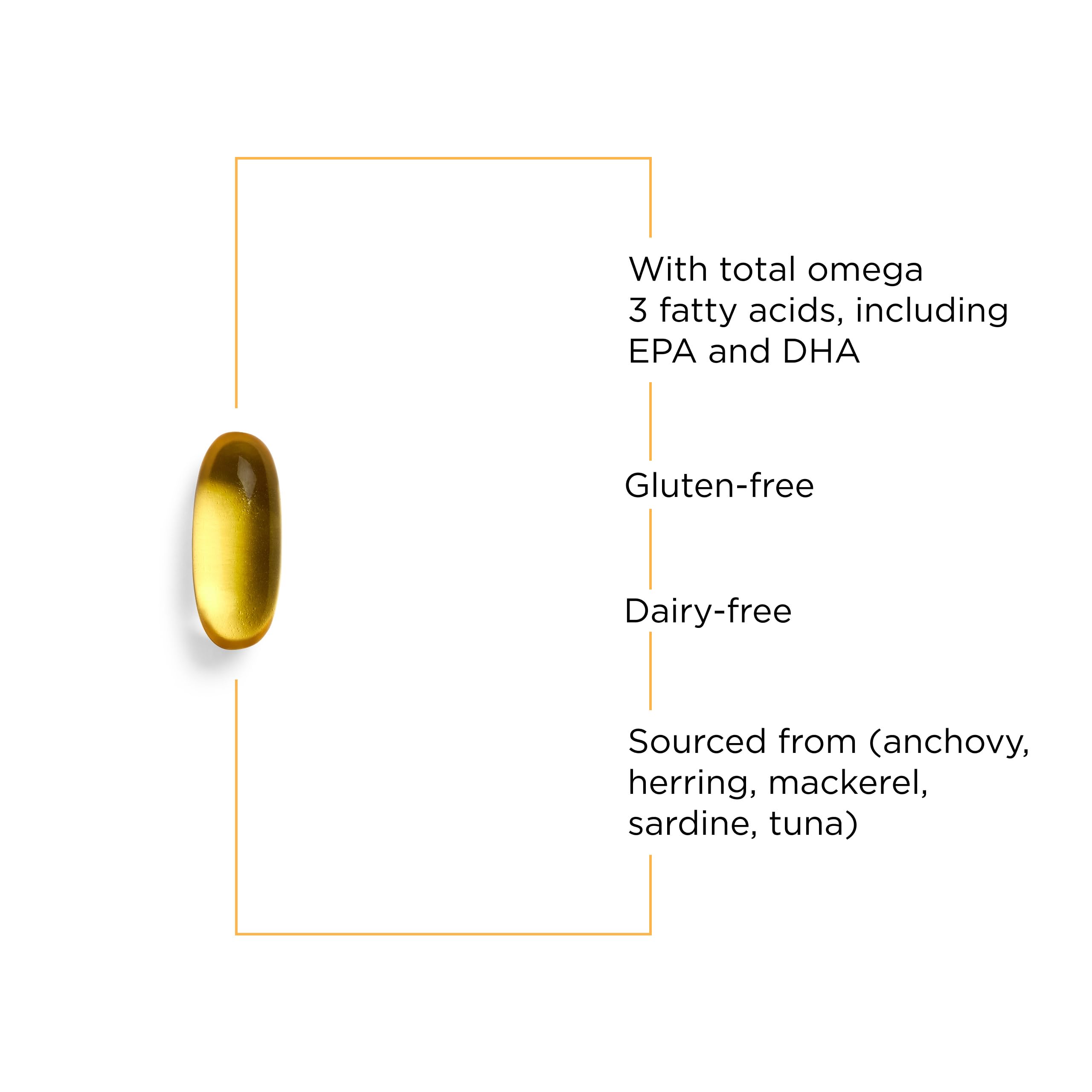 Integrative Therapeutics aceite de omega-3 brillando para máxima pureza