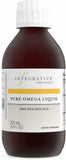 Integrative Therapeutics Pure Omega Liquid vista frontal, envase claro y fácil de usar