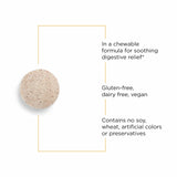 Integrative Therapeutics tabletas partidas mostrando interior masticable, ideal para dosificar