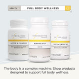 Integrative Therapeutics etiqueta nutricional legible, transparencia de ingredientes