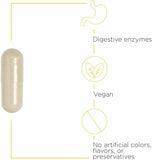 Integrative Therapeutics Similase cápsula en mano para escala visual y dosificación