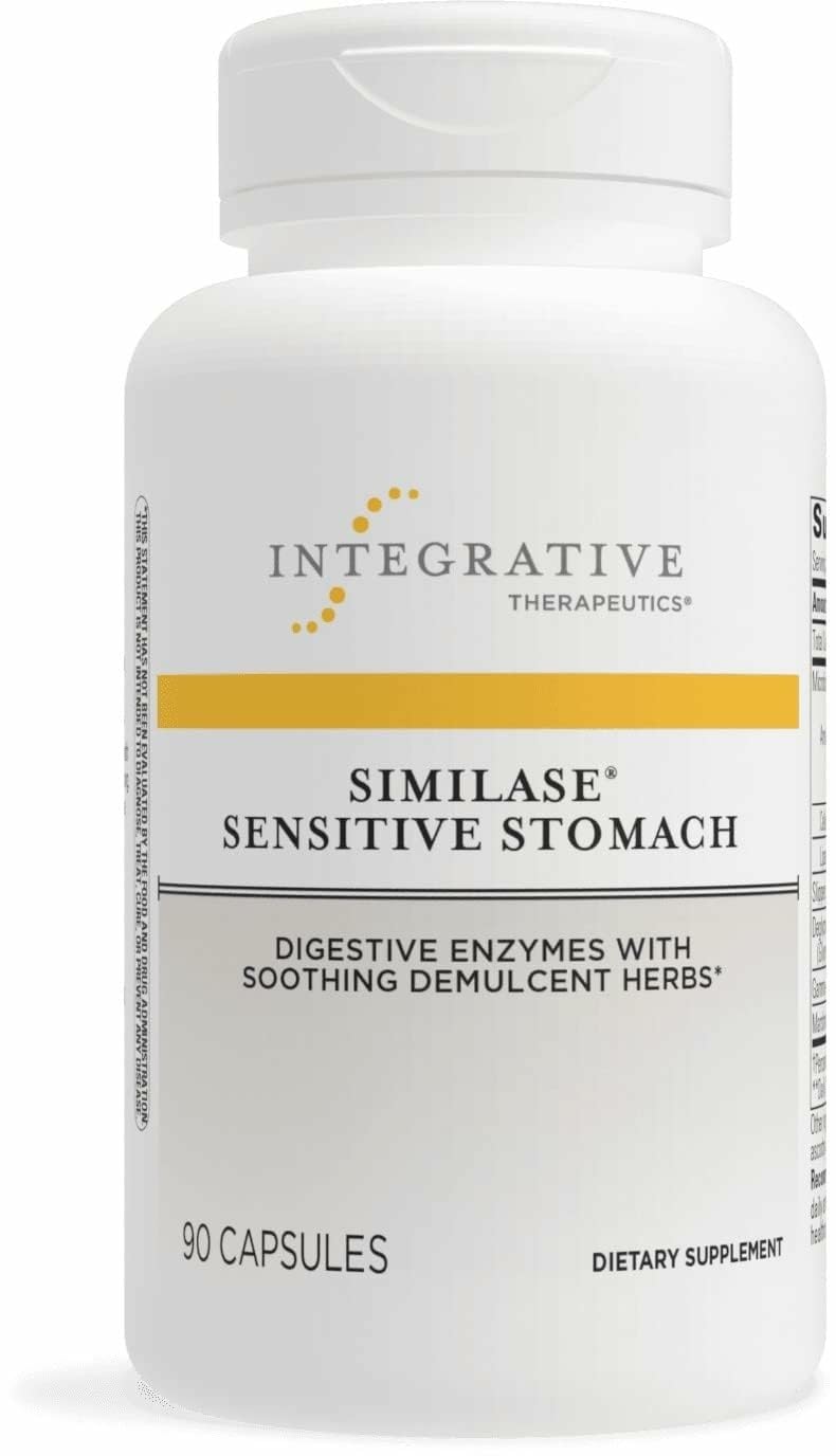 Integrative Therapeutics Similase frontal del envase, identificación clara y beneficios