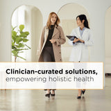 Integrative Therapeutics envase abierto con 120 cápsulas visible y datos