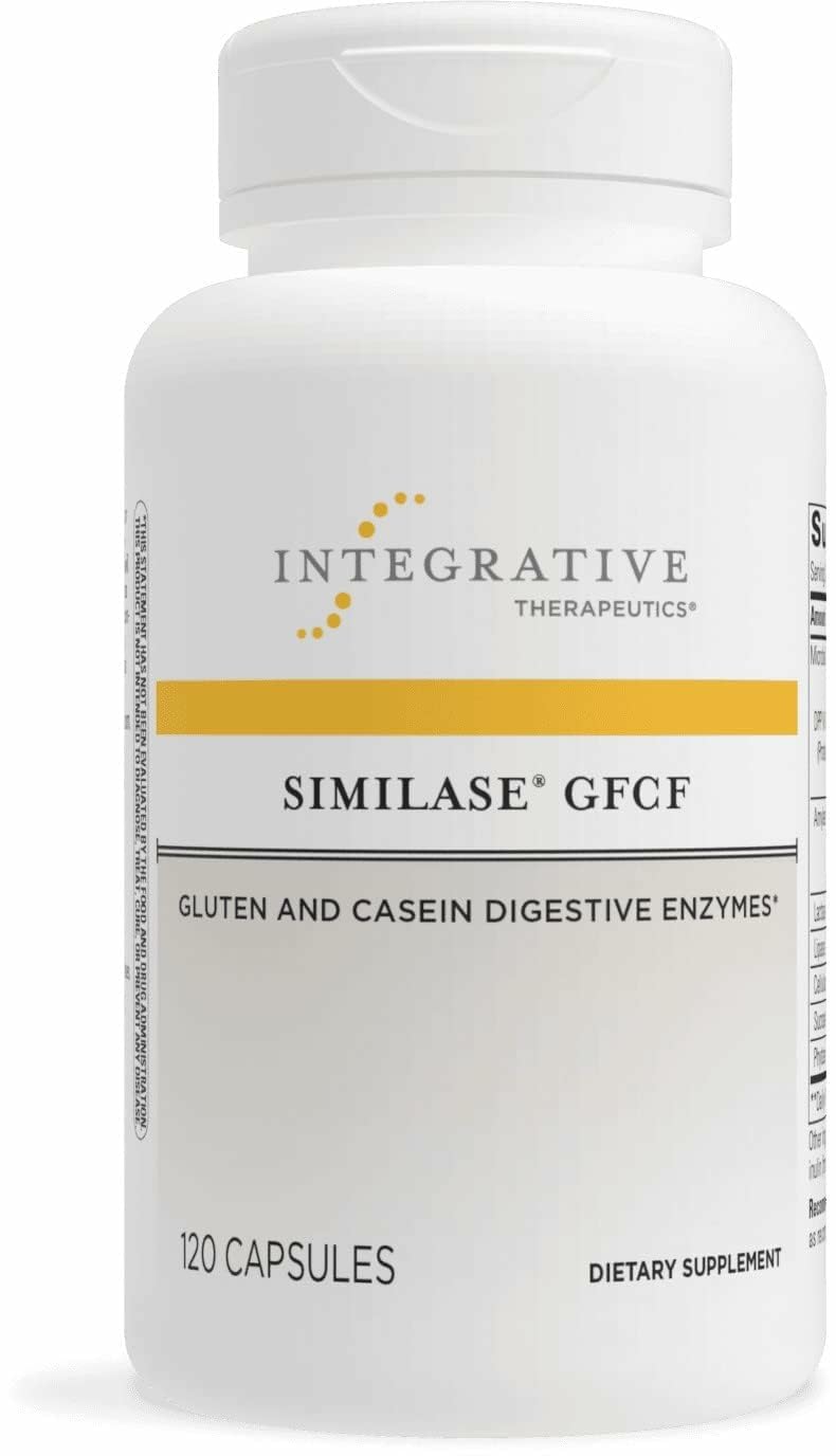 Integrative Therapeutics frasco frontal mostrando etiqueta clara y beneficios