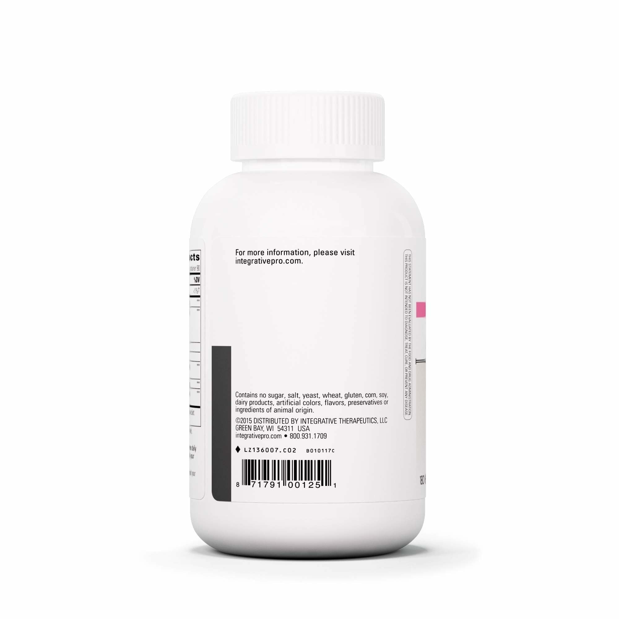 Integrative Therapeutics ingredientes principales: malvavisco, olmo y enzimas