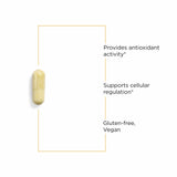 Integrative Therapeutics primer plano de textura polvosa de la fórmula que sugiere solubilidad