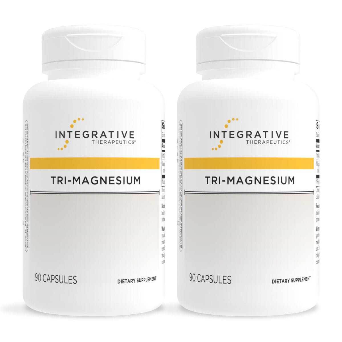 Integrative Therapeutics frasco frontal mostrando diseño y cantidad