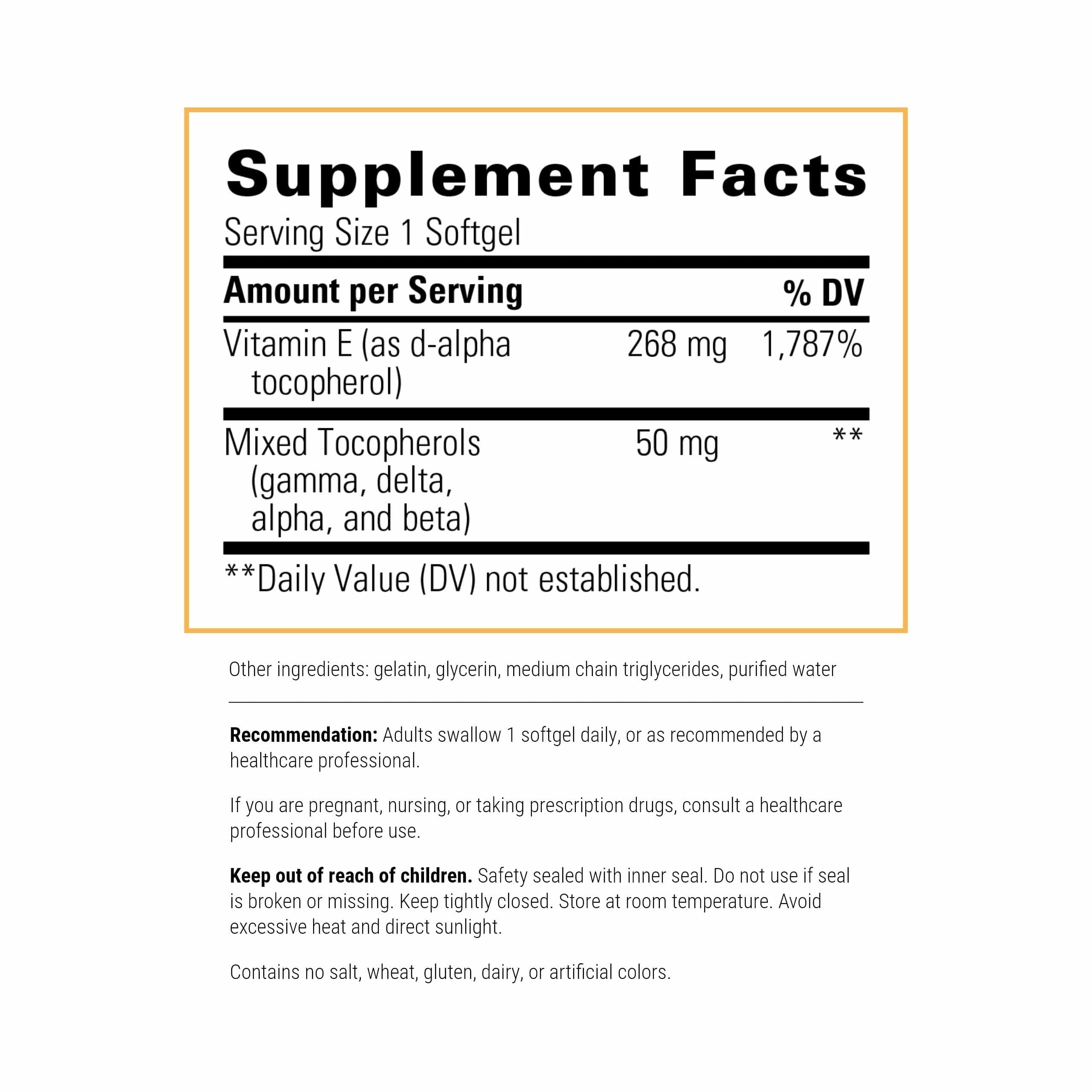 Integrative Therapeutics softgel en primer plano fácil de tragar y absorción