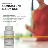 Integrative Therapeutics frasco en cocina mostrando integración en rutina diaria