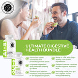 Intestinal Fortitude detalle de ingredientes en polvo destacando curcuminoides absorbibles