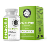 Intestinal Fortitude envase frontal mostrando fórmula para equilibrio intestinal