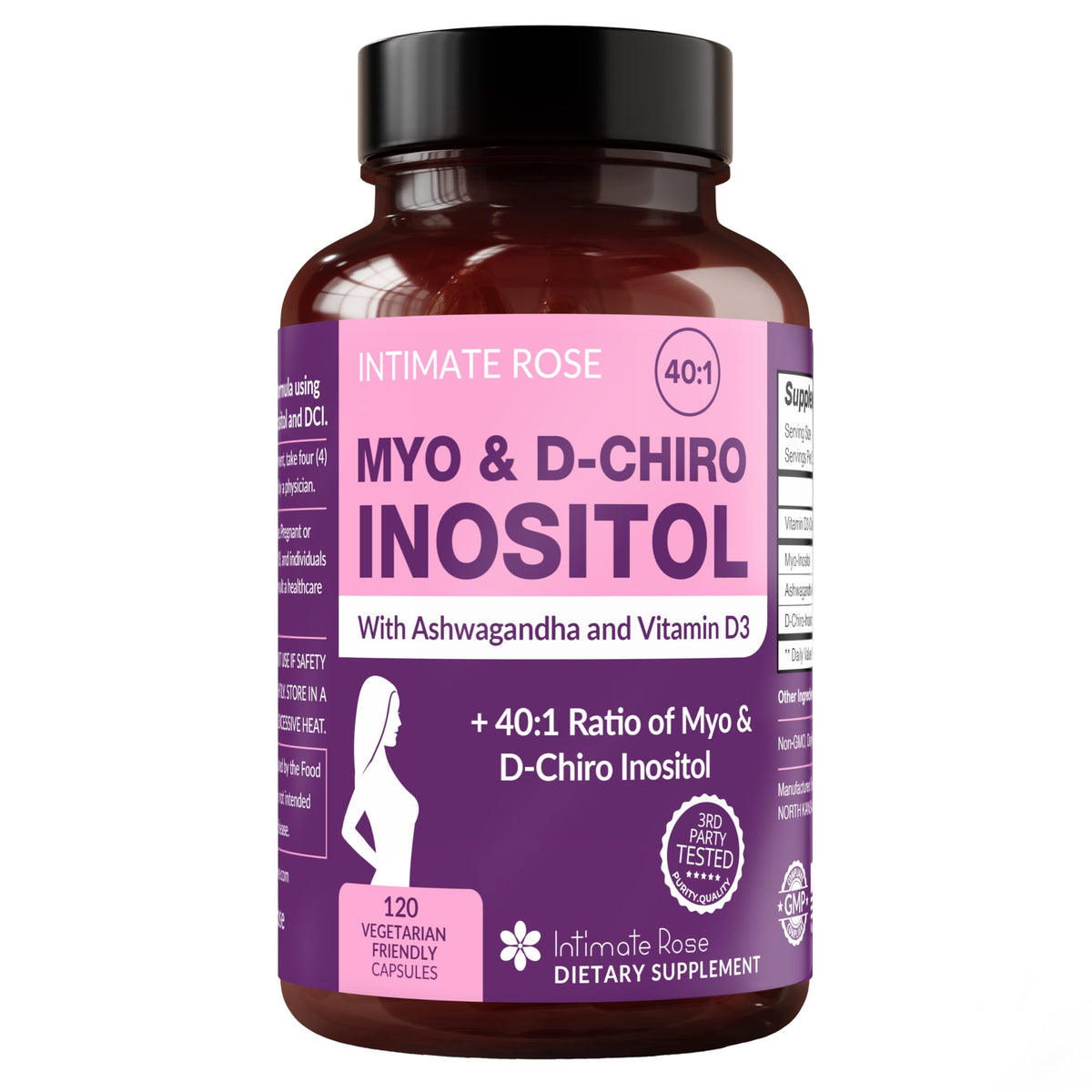 Intimate Rose envase frontal mostrando el producto y claridad informativa