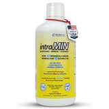 IntraMin envase delantero Tropical Fruit mostrando etiqueta clara y beneficios