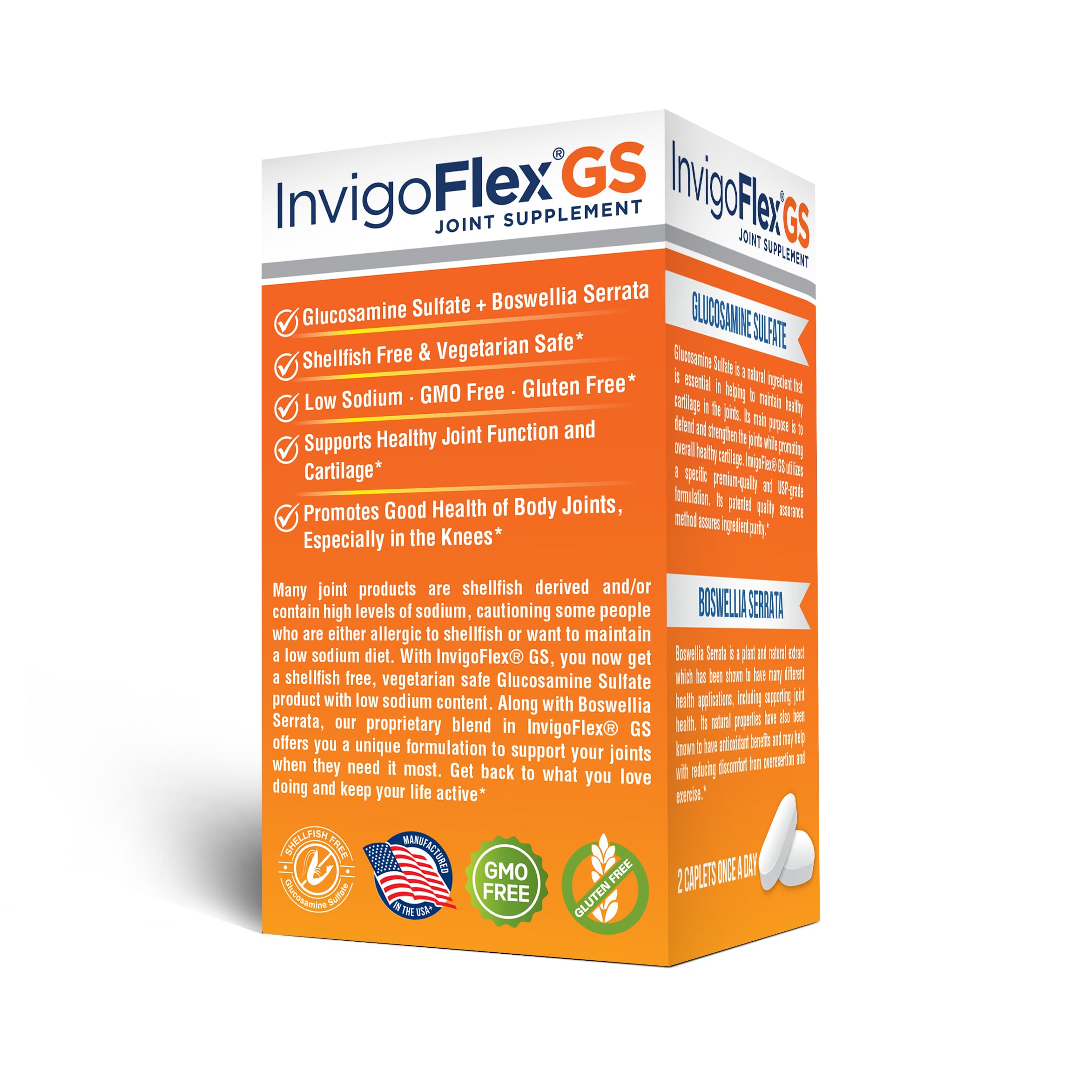 INVIGOFLEX caja y frasco sobre mesa que transmiten confianza