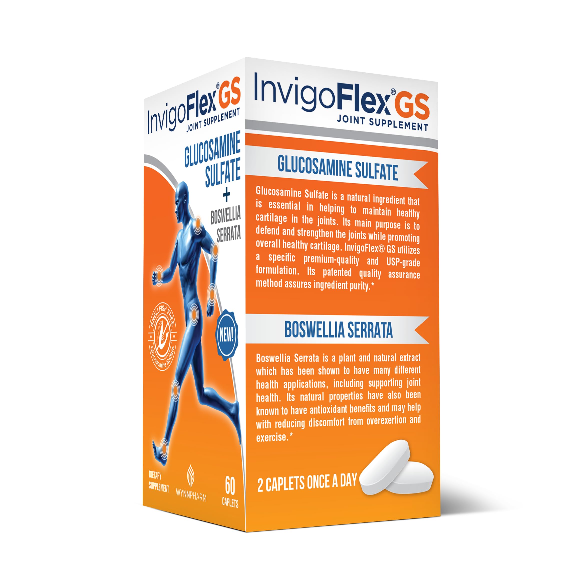 INVIGOFLEX persona caminando activo gracias a soporte articular