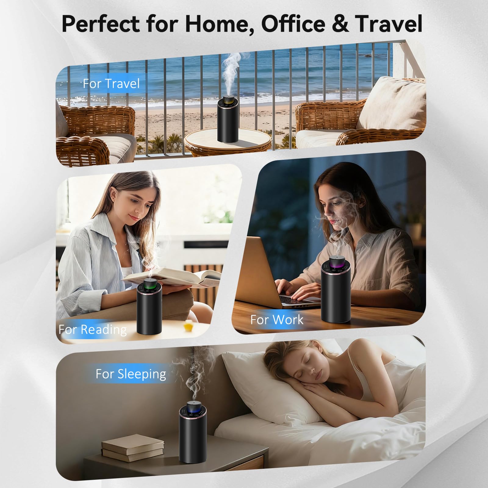 INXDOLHOM puerto USB-C y batería 2000mAh que ofrece larga autonomía