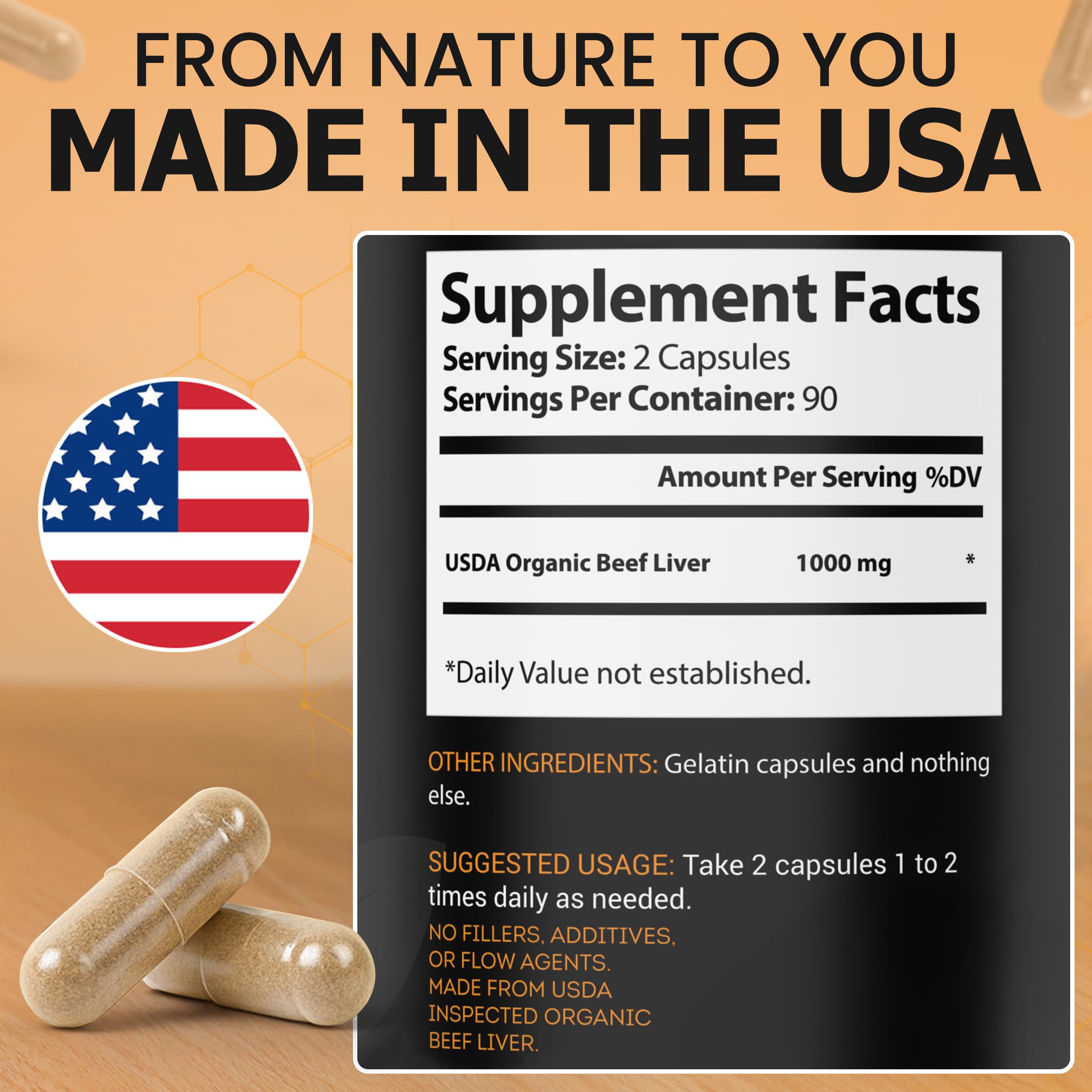 Ion Supplements ingrediente hígado liofilizado conservando nutrientes