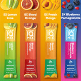 IQBAR IQMIX bebida en botella siendo agitada para hidratación instantánea