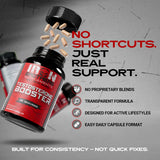 Iron Brothers etiqueta nutricional destacando transparencia de ingredientes