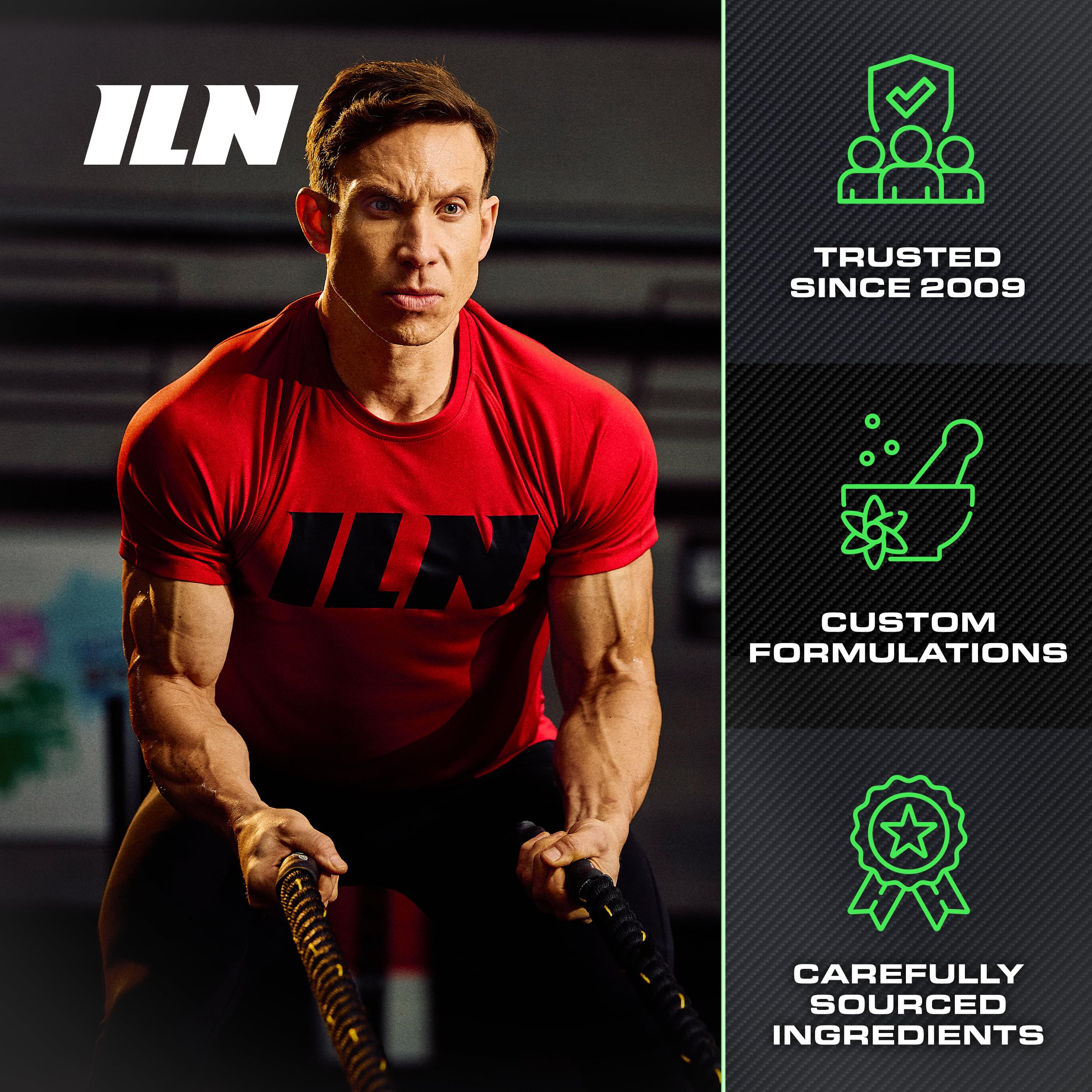 Iron Labs Nutrition composiciones: NAC, cardo mariano y saw palmetto destacados