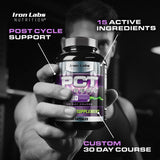 Iron Labs Nutrition cápsulas en primer plano mostrando textura y facilidad de ingesta