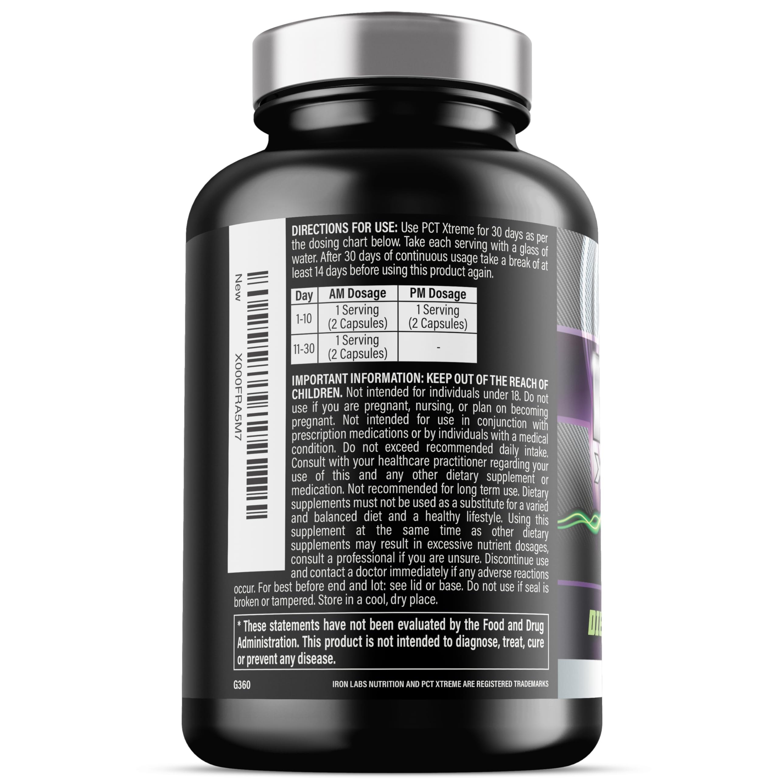 Iron Labs Nutrition producto en un entorno de gimnasio representando uso post-entreno