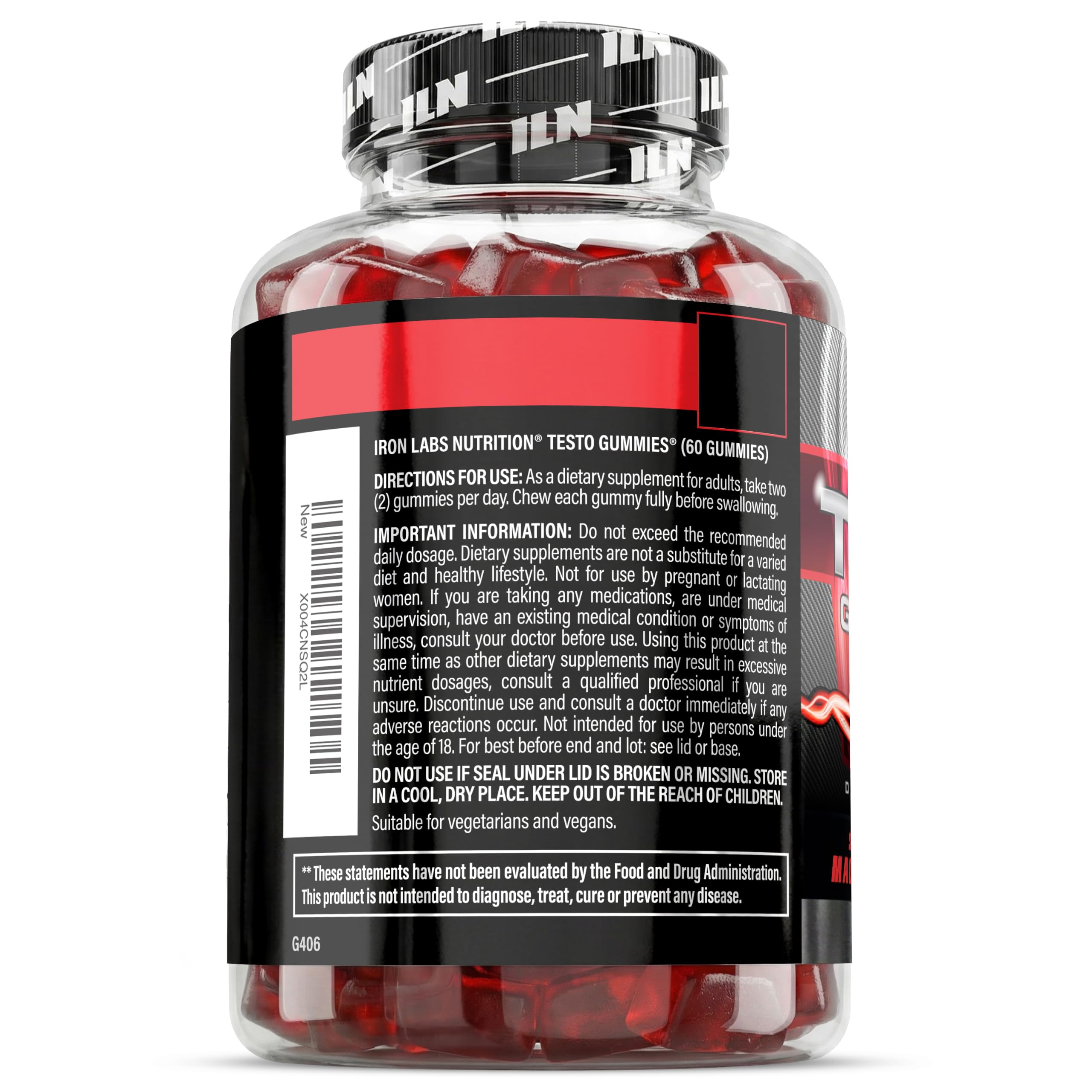 Iron Labs Nutrition escena lifestyle con hombre activo muestra adaptación a vida diaria