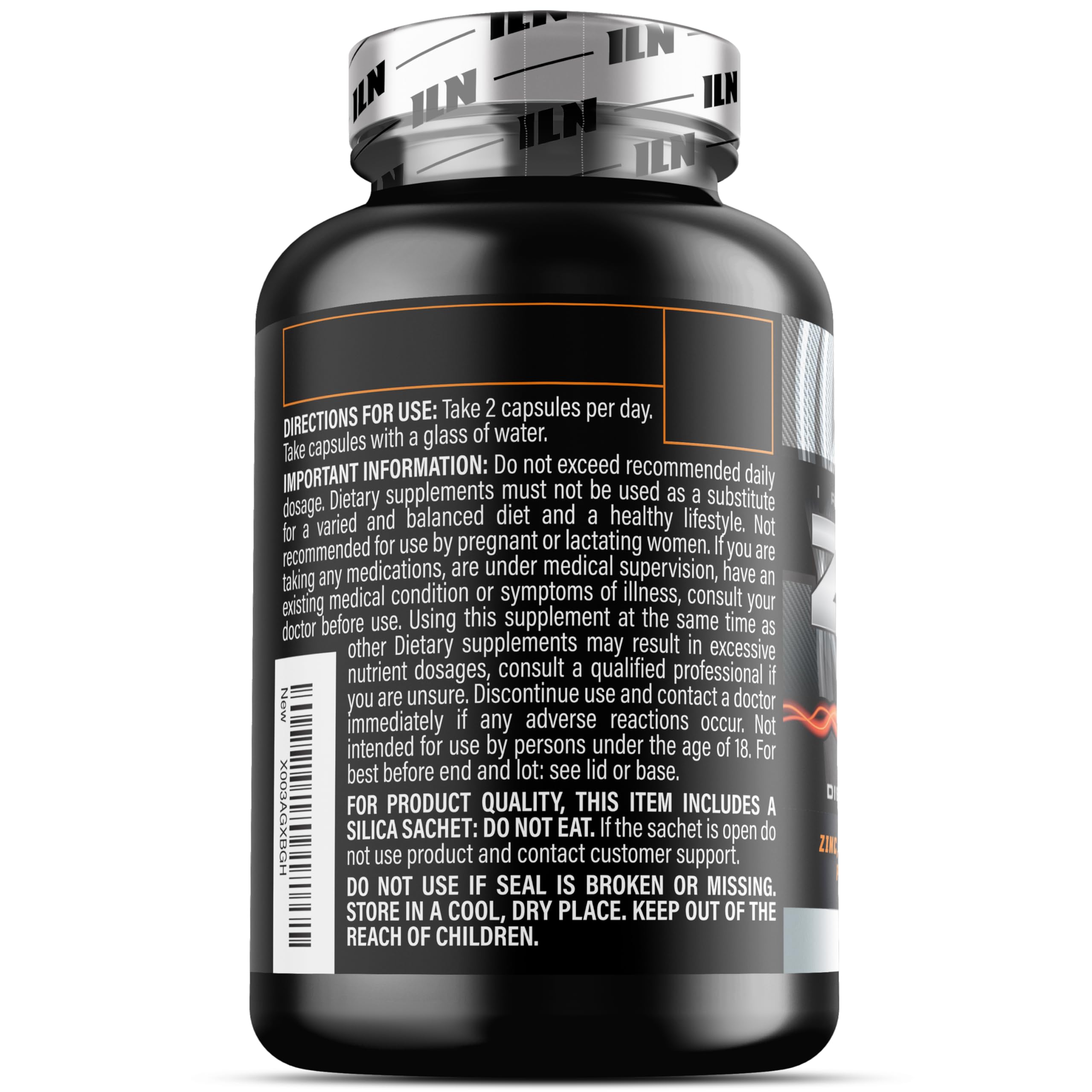 Iron Labs ZM6 frasco en ambiente deportivo para estilo de vida activo
