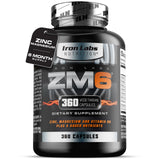 Iron Labs ZM6 vista frontal del envase mostrando etiqueta clara y beneficios