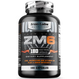 Iron Labs ZM6 listado de ingredientes en etiqueta para transparencia