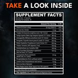 IRONCLAD NUTRITION suplemento en uso antes de entrenamiento, energía sostenida
