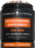 IRONCLAD NUTRITION envase frontal mostrando diseño y beneficios clave