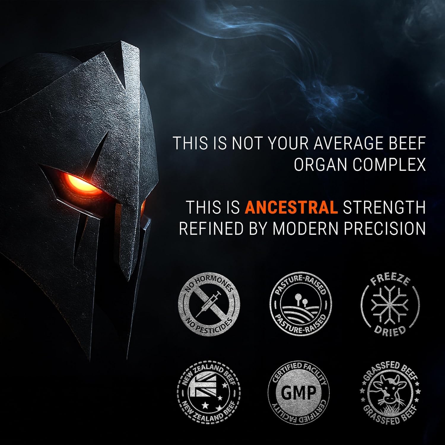 IRONCLAD NUTRITION mezcla de hígado corazón timo médula y testículos beneficios