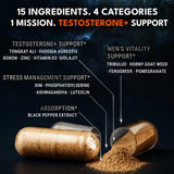 IRONCLAD NUTRITION botella en mano para apreciar tamaño y dosis diaria
