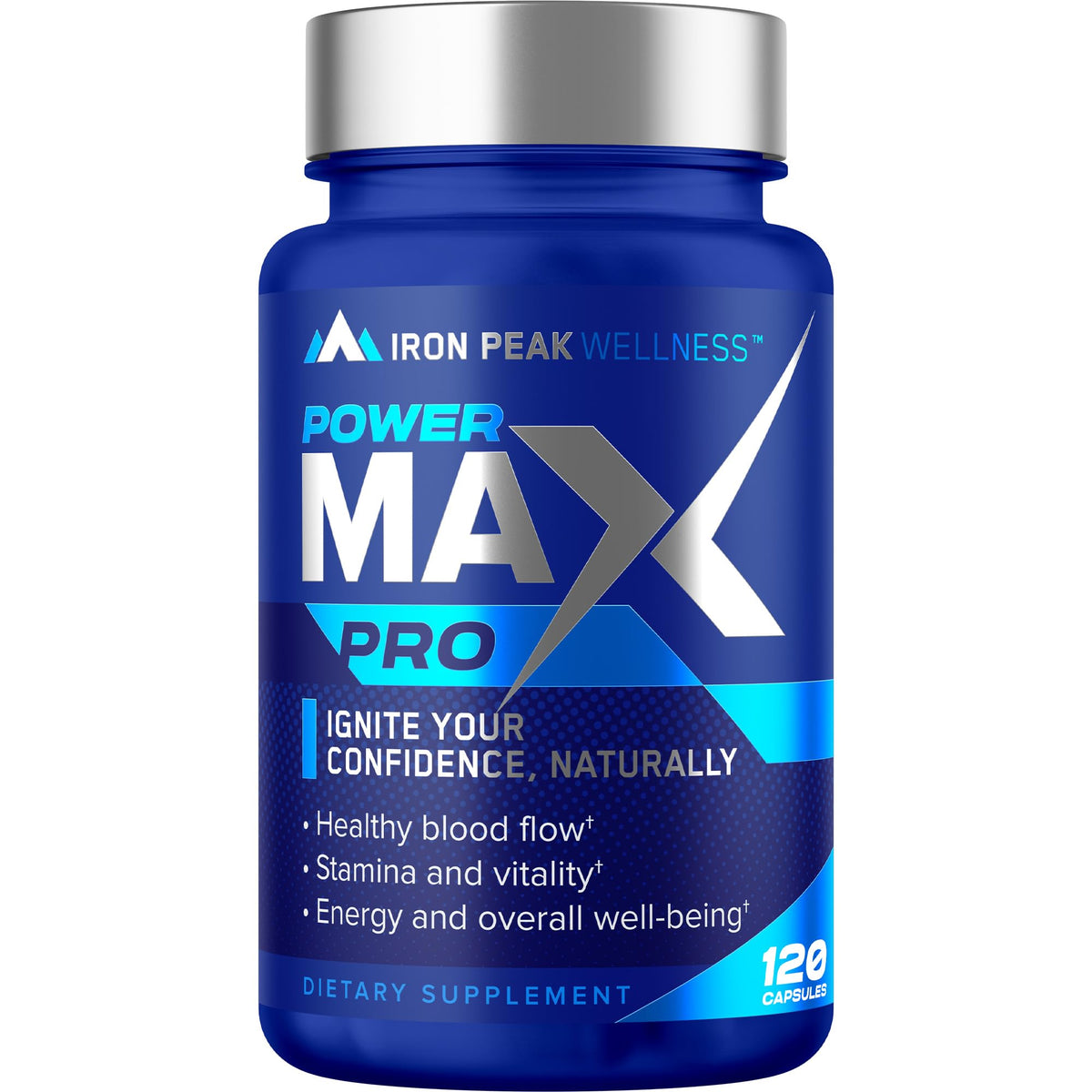 IronPeak Wellness frente del producto mostrando diseño y confianza