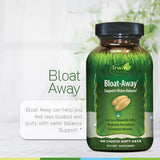 Irwin Naturals etiqueta nutricional visible con ingredientes y control de calidad