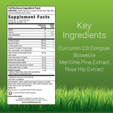 Irwin Naturals botella frontal con cápsulas líquidas fáciles de tragar