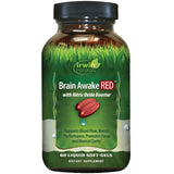Irwin Naturals frasco frontal mostrando diseño y beneficio concentración