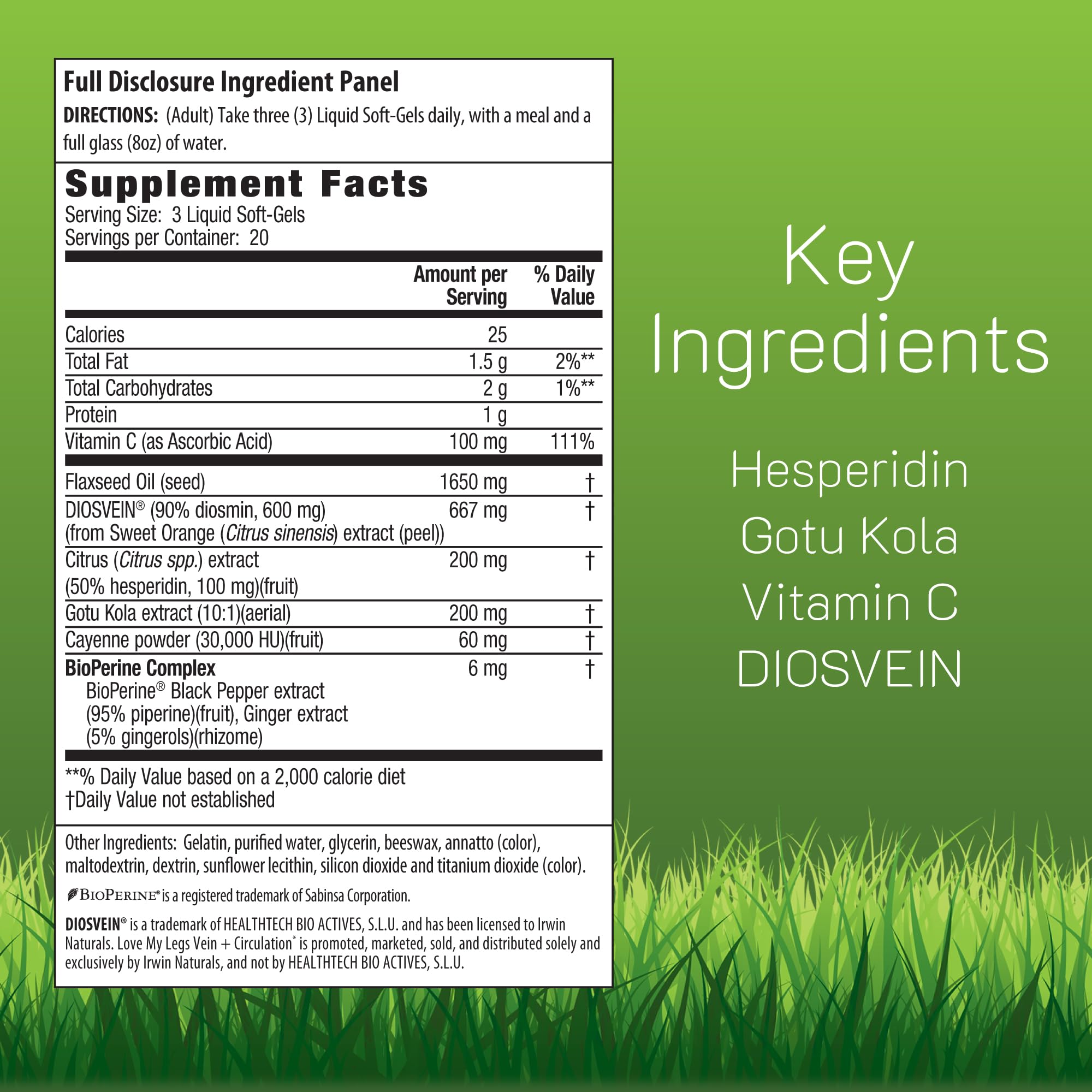 Irwin Naturals cápsula blanda líquida destacando textura y fácil ingestión