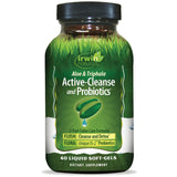Irwin Naturals frente del empaque mostrando 60 softgels y beneficios
