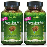 Irwin Naturals frente del empaque mostrando 120 soft-gels y beneficios visibles