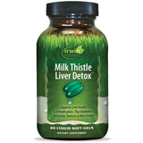 Irwin Naturals frente del envase que muestra apoyo hepático