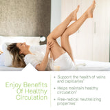 Irwin Naturals ingredientes principales como diosmina y bioflavonoides para apoyo vascular