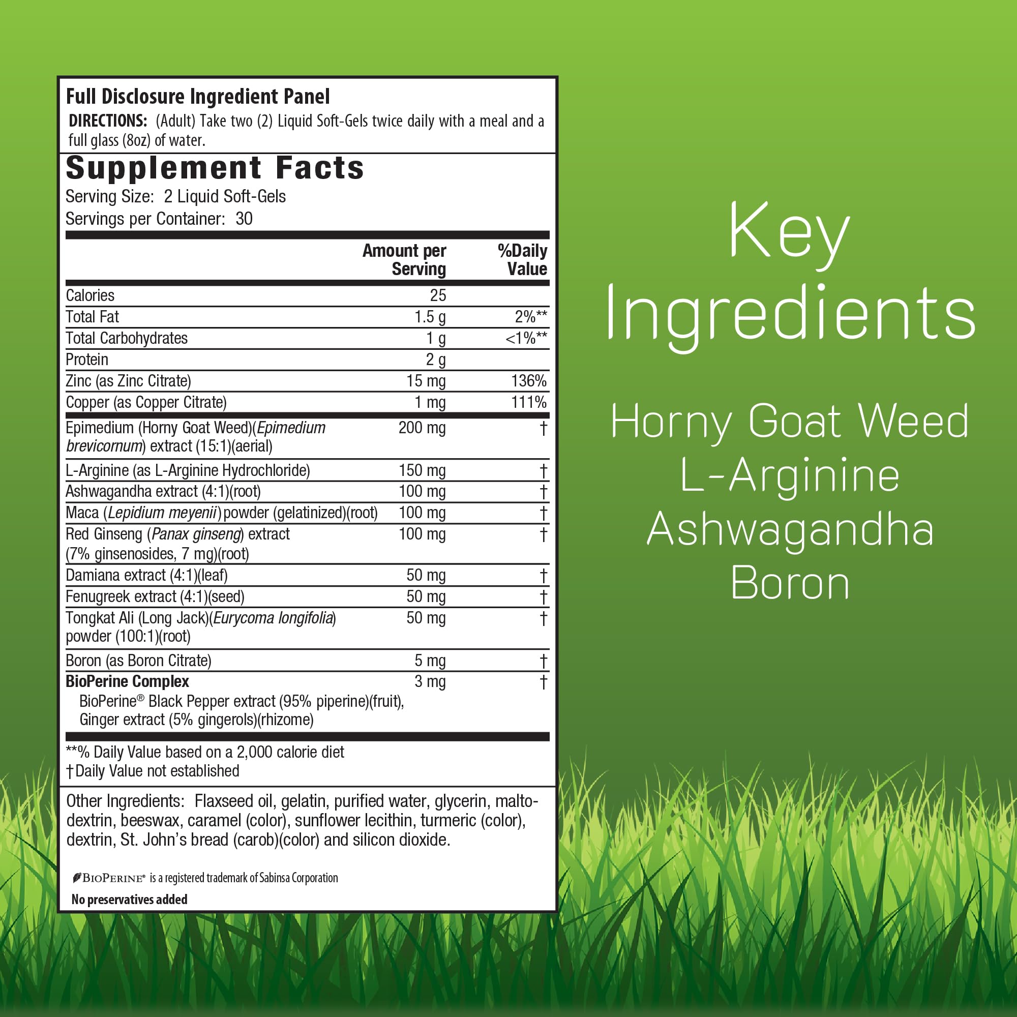Irwin Naturals softgel en primer plano, absorción rápida y cómoda