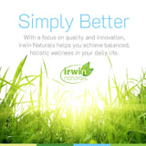Irwin Naturals etiqueta de ingredientes legible para ver la composición