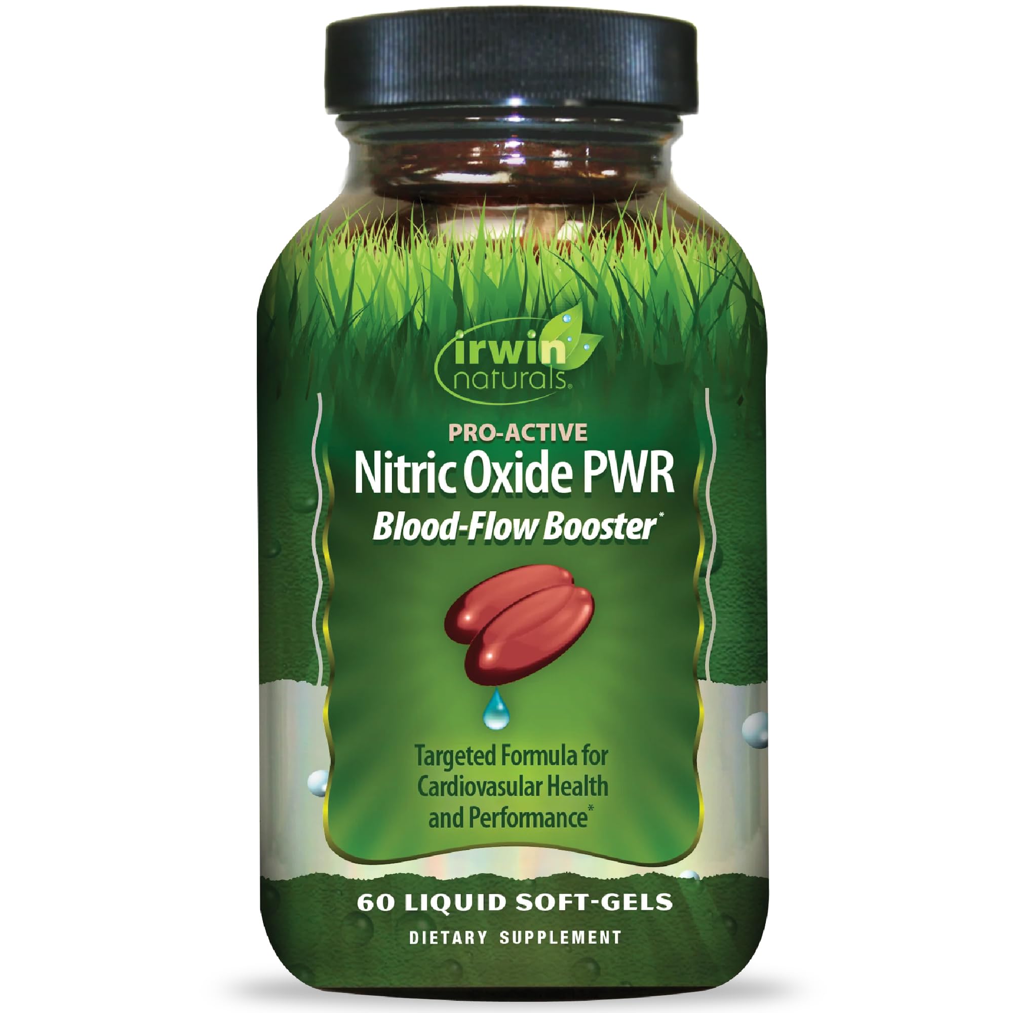 Irwin Naturals vista frontal del envase para identificación rápida y confianza