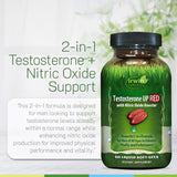 Irwin Naturals ingredientes principales como tongkat ali y remolacha para energía