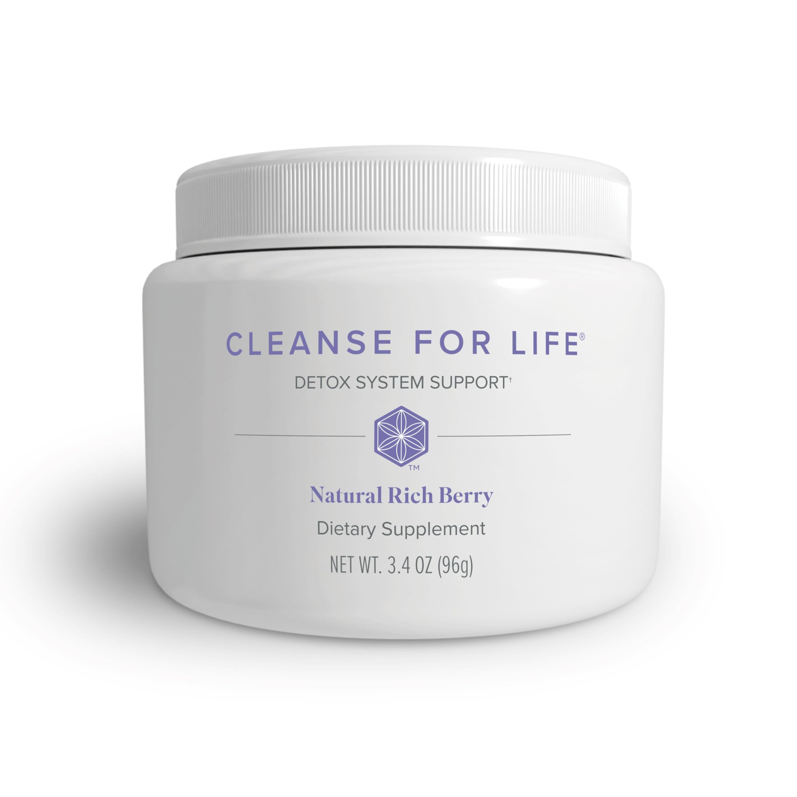 Isagenix envase frontal Cleanse for Life mostrando presentación y beneficios