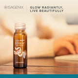 Isagenix Collagen Elixir etiqueta nutricional mostrando ingredientes clave