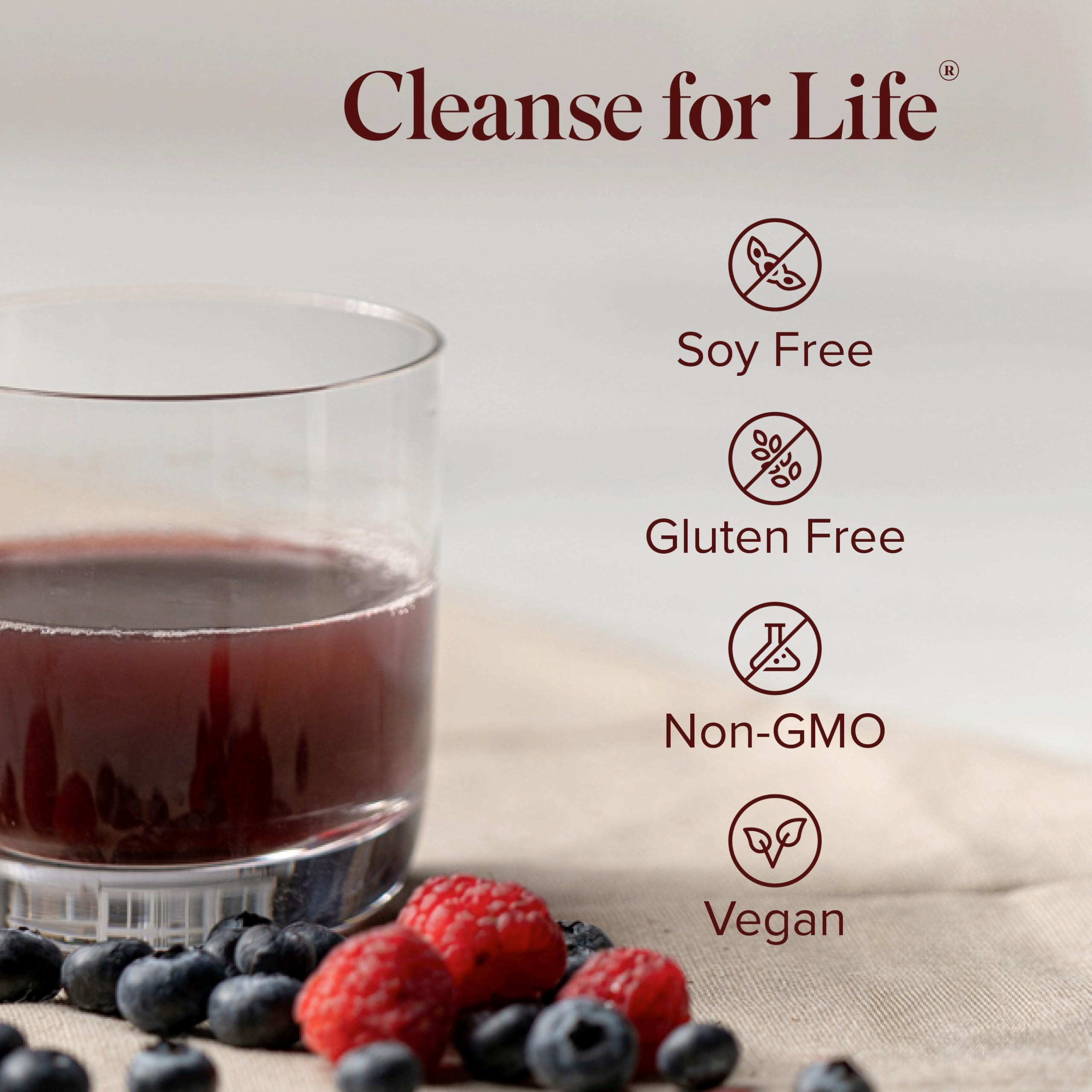 Isagenix etiqueta con información nutricional clara y beneficios claves